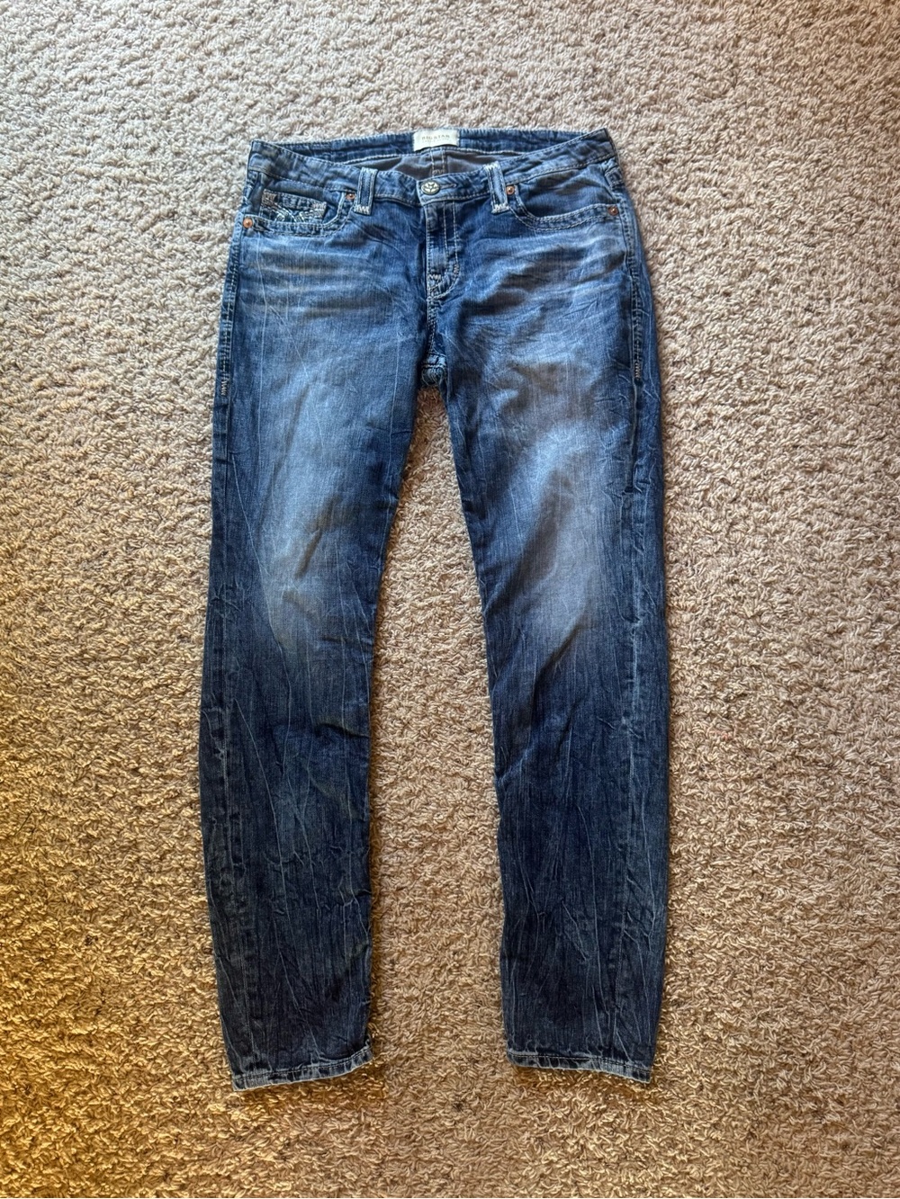 Big Star “Maddie Skinny” Women’s Stonewash Blue Jeans, size 32R